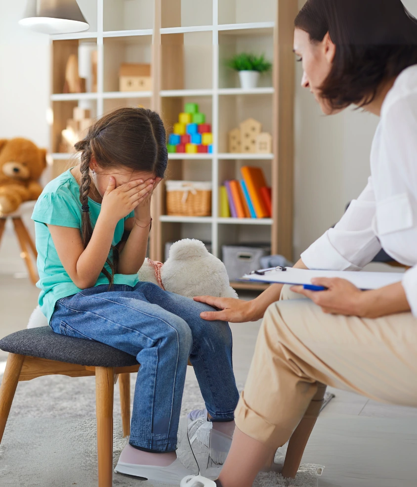 Counselling for childhood issues to help children overcome emotional and behavioural challenges. Offered online and offline at Existence Clinic.