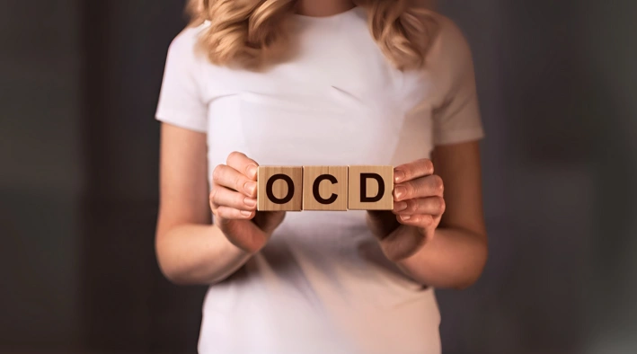 Woman undergoing OCD treatment and therapy for intrusive thoughts at Existence Clinics.