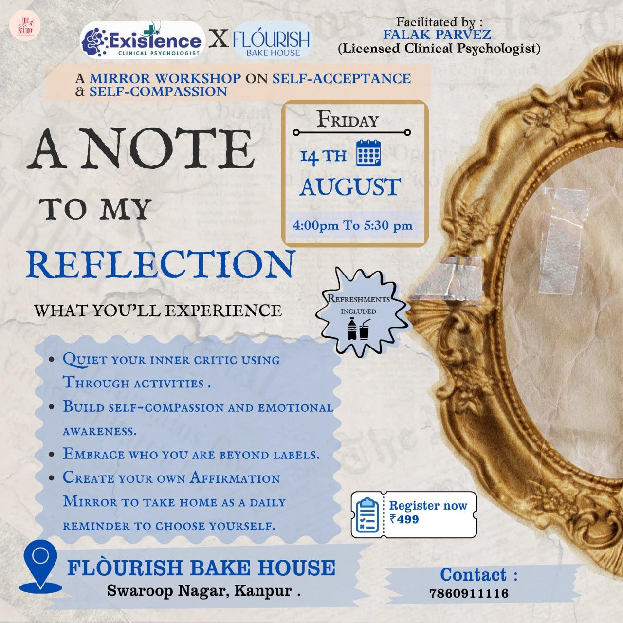 A Note To My Reflection — Mirror Workshop