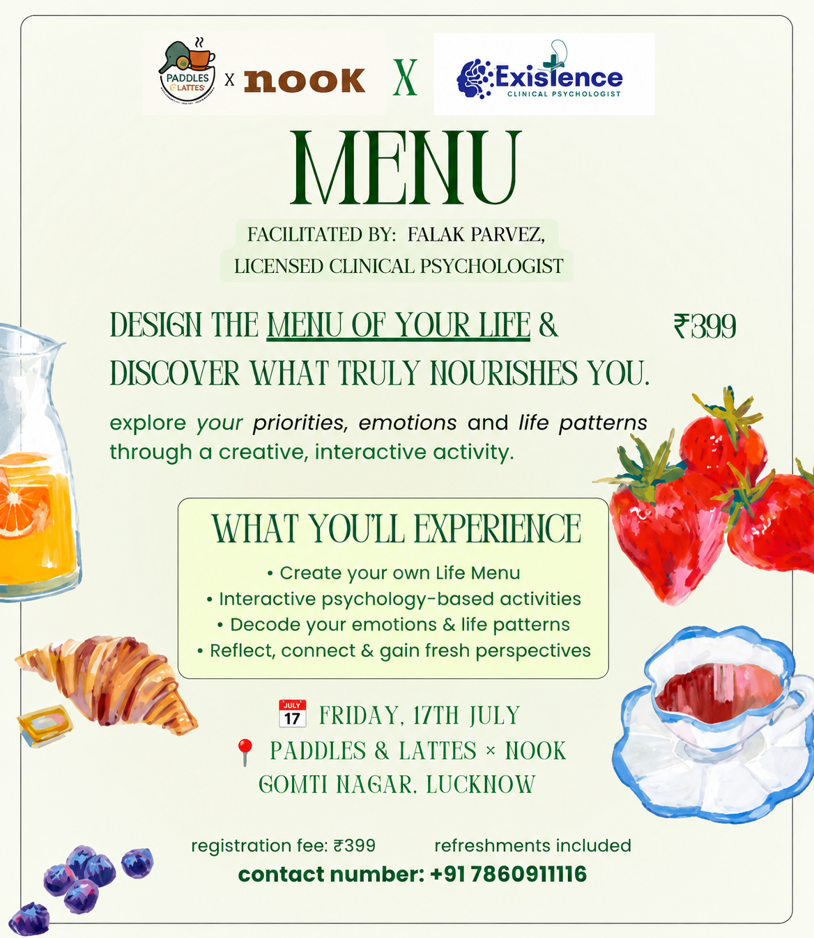 Design The Menu Of Your Life